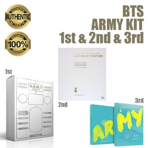 BTS Army Kit 1st, 2nd & 3rd Series Collection
