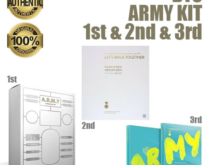BTS Army Kit 1st, 2nd & 3rd Series Collection