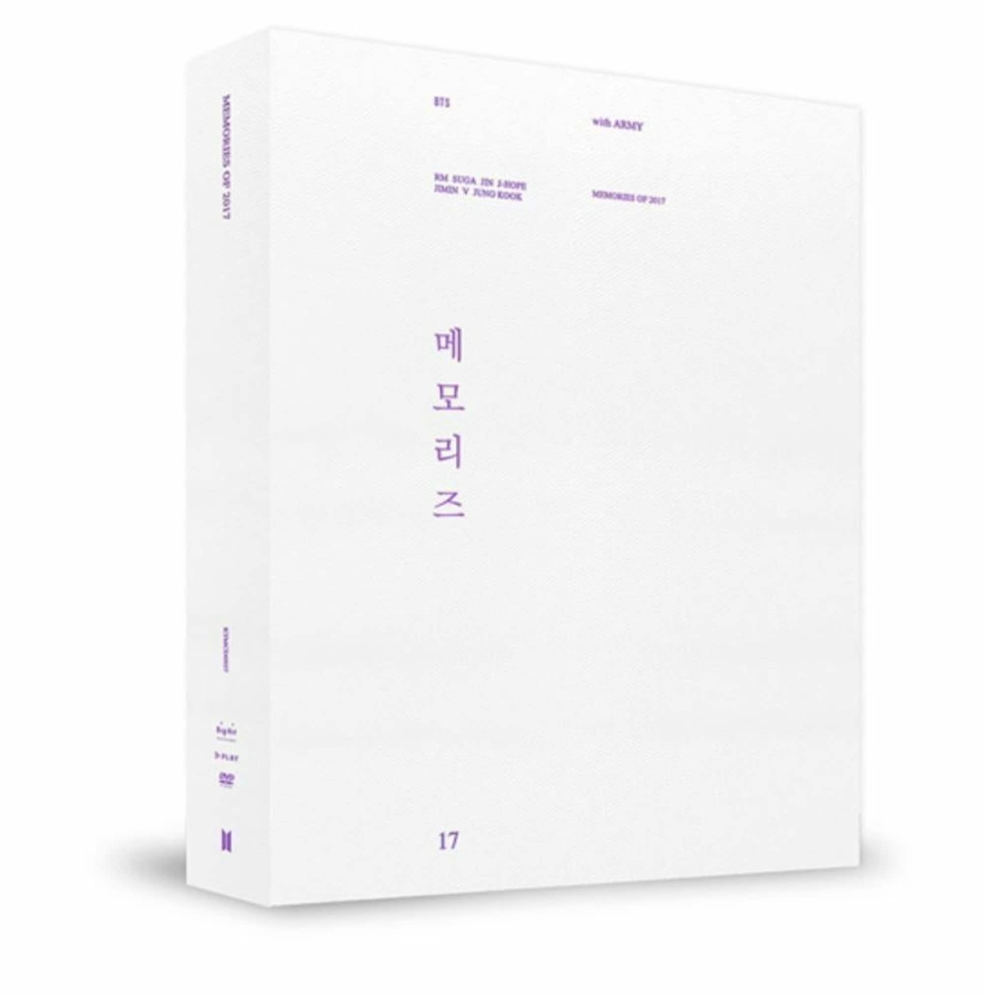 BTS Memories of 2017 DVD Full Package With 1 Random Original - Etsy
