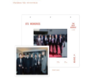 ★‬BTS Memories2019 DVD★ BTS Memories of 2019 Official DVD with SUGA Photocard- Full