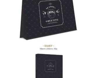 BTS(防弾少年団)SEASONS GREETING 2016 BTS Opened 2016 Season Greeting |bts Card |bts Party Decor