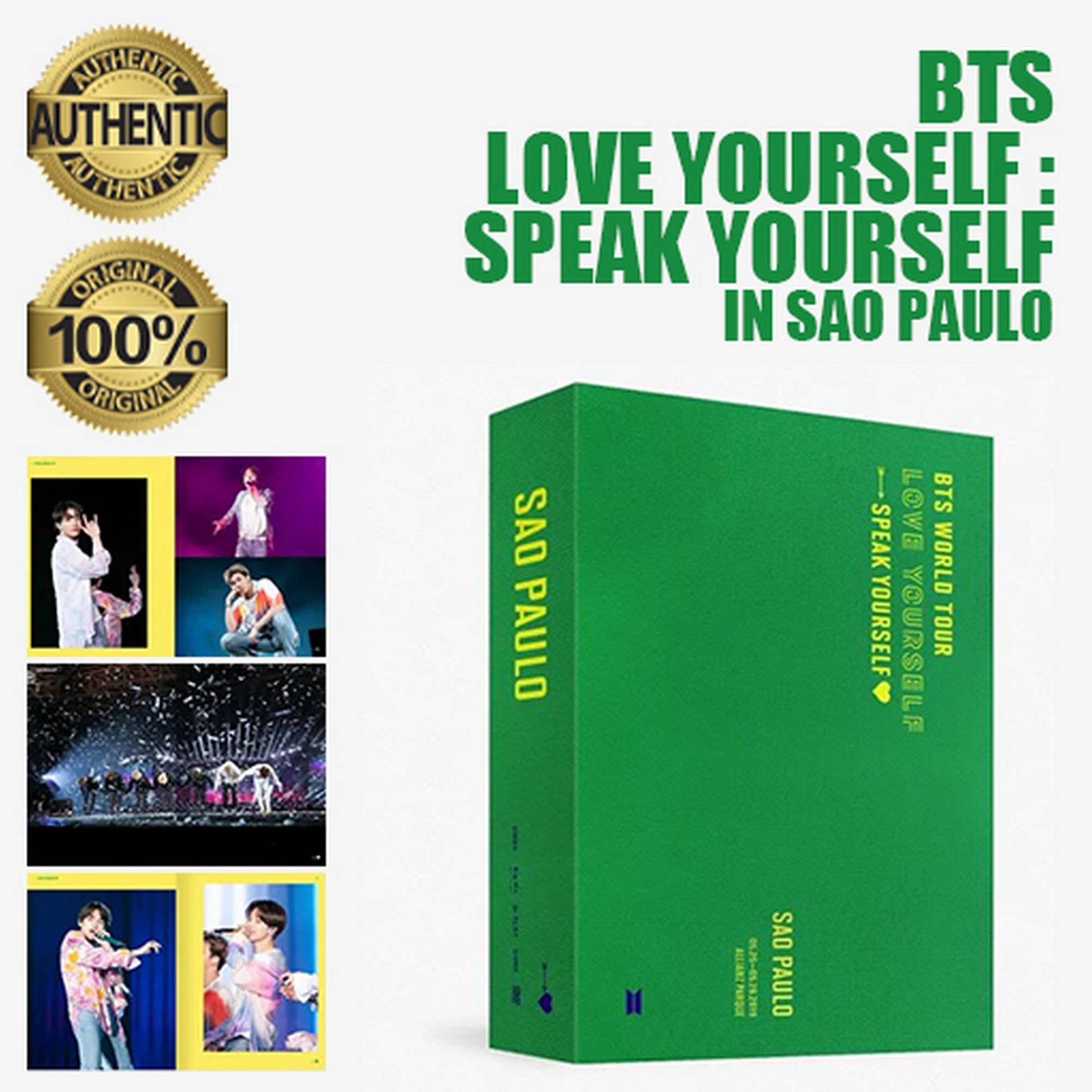 BTS WORLD TOUR LOVE YOURSELF サンパウロ DVD