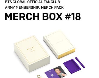 BTS MERCH BOX １８ BTS - MERCH BOX #18 – K-COSMO