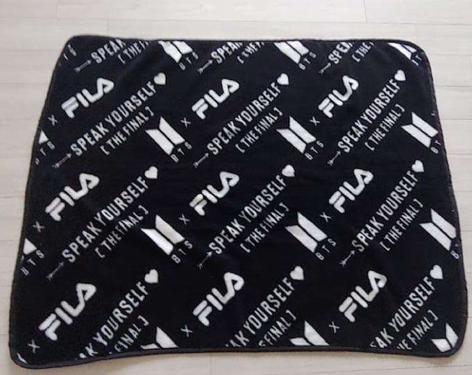BTS Bangtan Boys Official Sealed Unused FILA Blanket Tour in Seoul