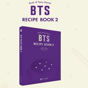 BTS RECIPE BOOK 2 Official Books with Free Gifts