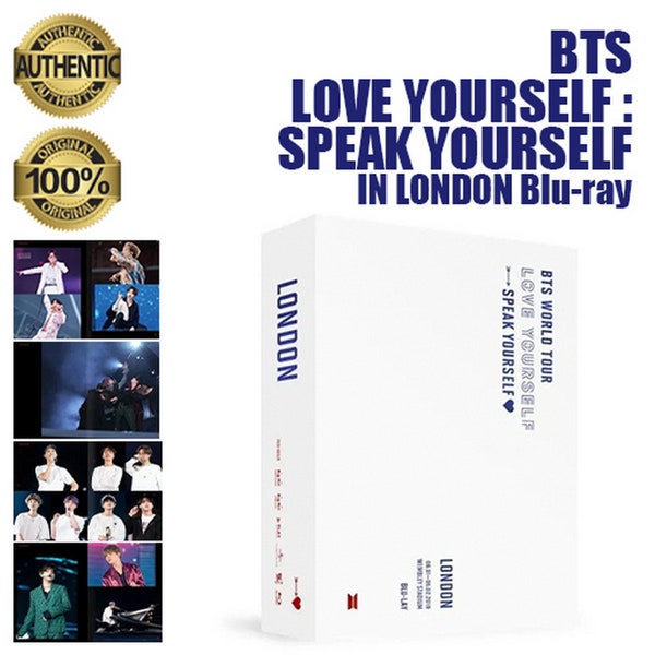 BTS Love Yourself Spreche dich in London Blu-ray mit kostenlosen Geschenken