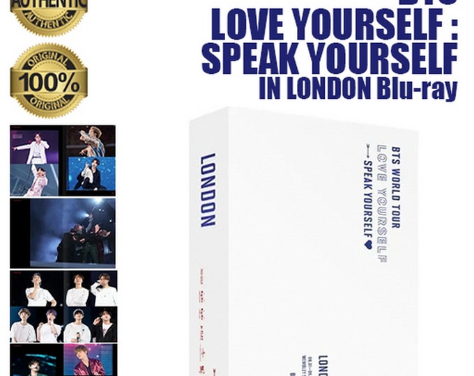 BTS Opened Love Yourself Speak Yourself in London Blu-ray with Free Gifts
