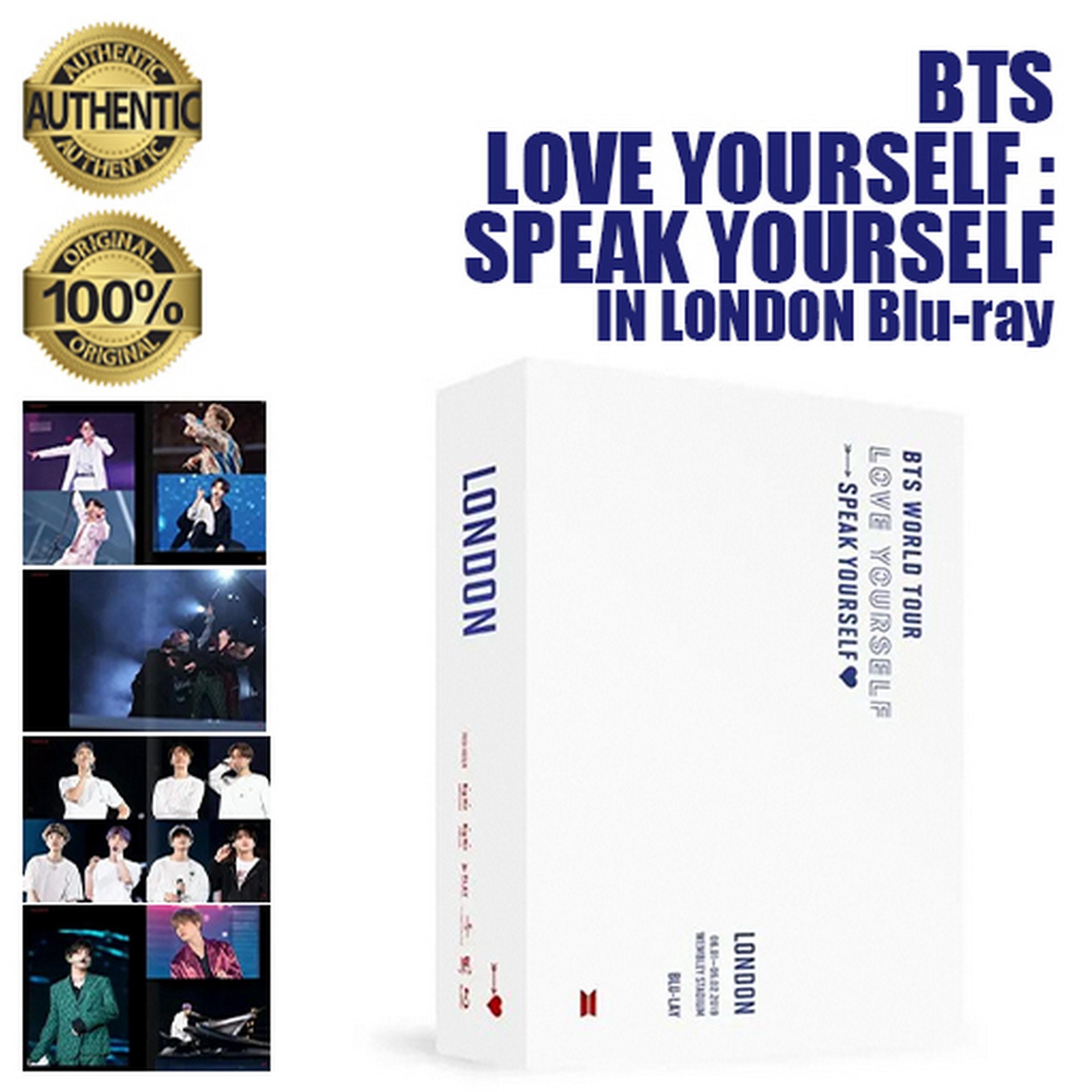 BTS Love Yourself Speak Yourself in London Blu-ray With Free Gifts