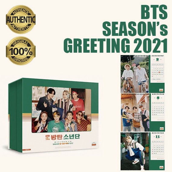 BTS 2021 Season's Greetings Full Package KPOP - Etsy