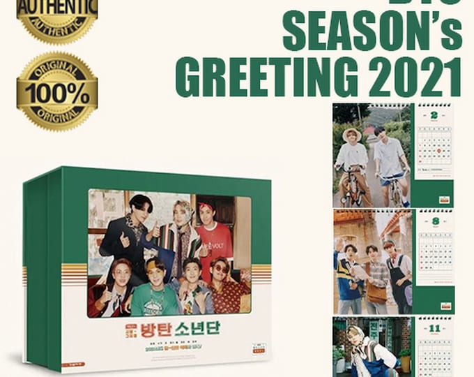 BTS 2021 Season's Greetings Full Package KPOP