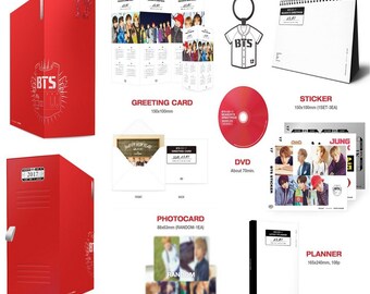 BTS 2017 Season's Greetings Full Package KPOP With Free Gift - Etsy