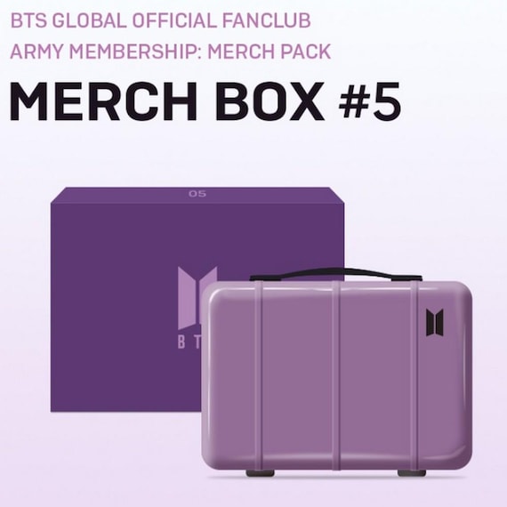 Opened BTS MERCH BOX #5 – Official Limited Edition K-pop