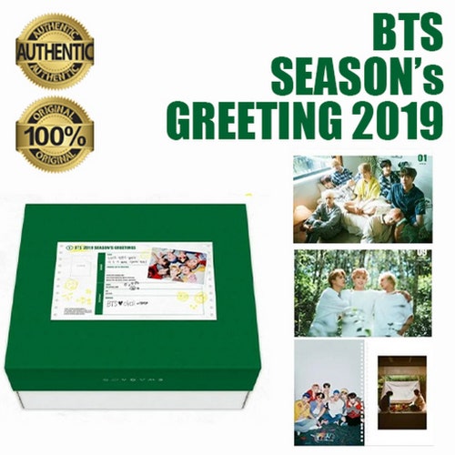 Bangtan Boys 2019 BTS Season's Greeting Just Opened Package With