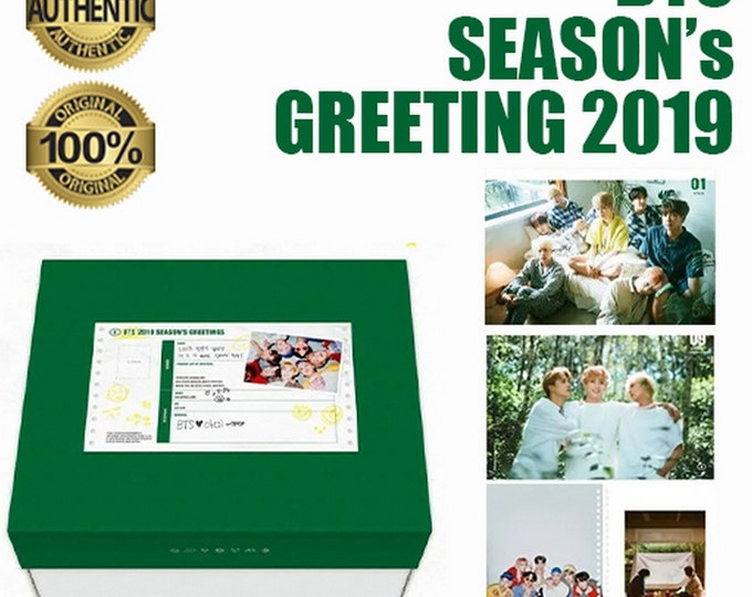 Bangtan Boys 2019 BTS Season's Greeting Just Opened Package with Free Gift