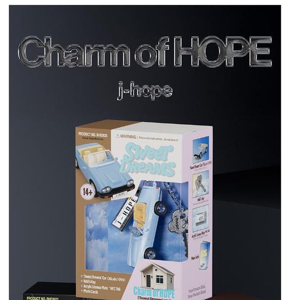BTS J-hope Charm of Hope Album, Sweet Dreams MONA LISA Killin' It