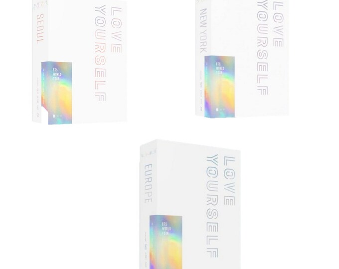 BTS Opened World Tour Love Yourself New York, Europe DVD Full Set Blu-ray version