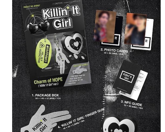 BTS J-hope Charm of Hope Album, Sweet Dreams MONA LISA Killin' It