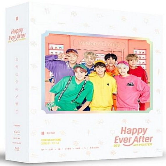 BTS Happy Ever After ハピエバ Blue-ray BTS 4th Muster Happy Ever After Blu Ray Full Package With