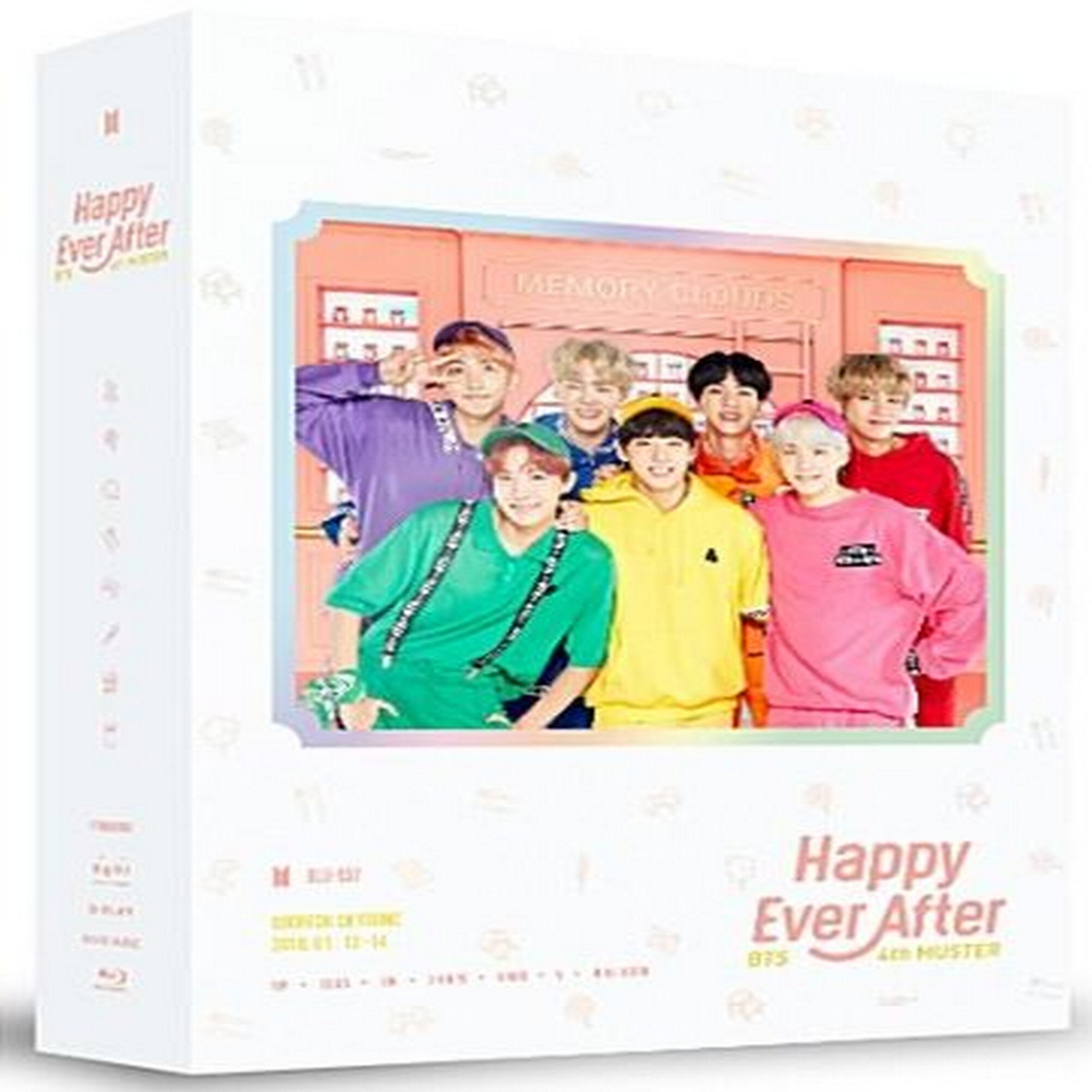 スーパーセール 半額 Happy Muster 4th BTS Ever With Package Full Ray Blu After ミュージック