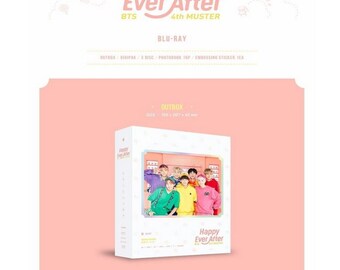 BTS 4th Muster Happy Ever After Blu Ray Full Package With