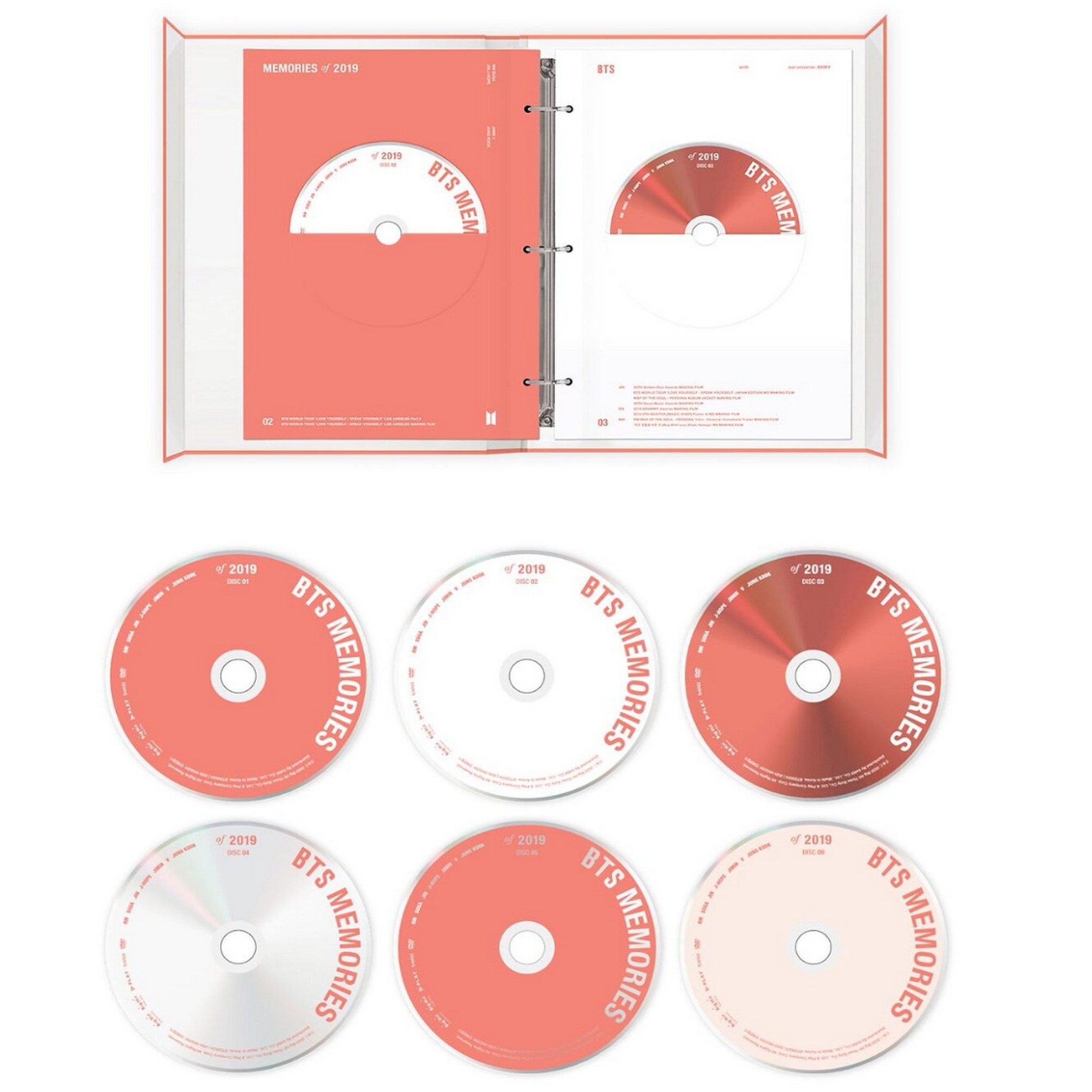BTS Memories 2019 DVD Full Package With BTS Gifts Free Fedex