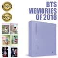 BTS 2018 Memories DVD Package, Opened Kpop Album with Random Original Photocard product logo