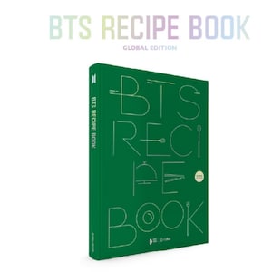 BTS RECIPE BOOK 1 Official Books with Free Gifts