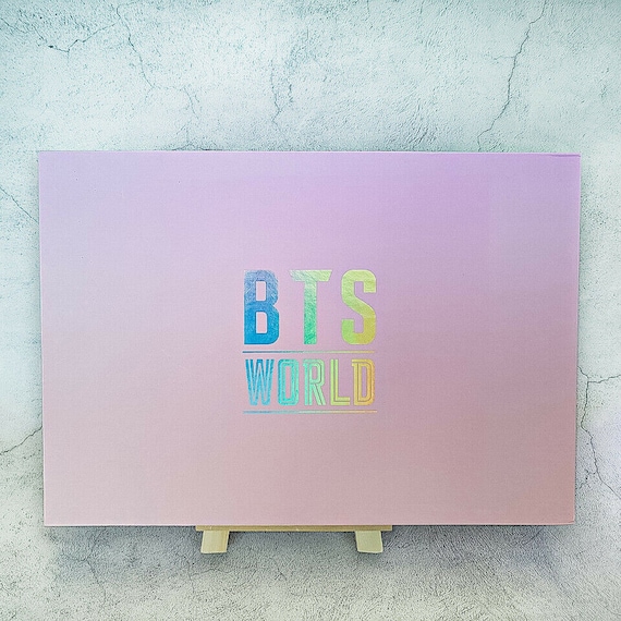 BTS World OST Limited Edition Album Package, Kpop CD With Folding