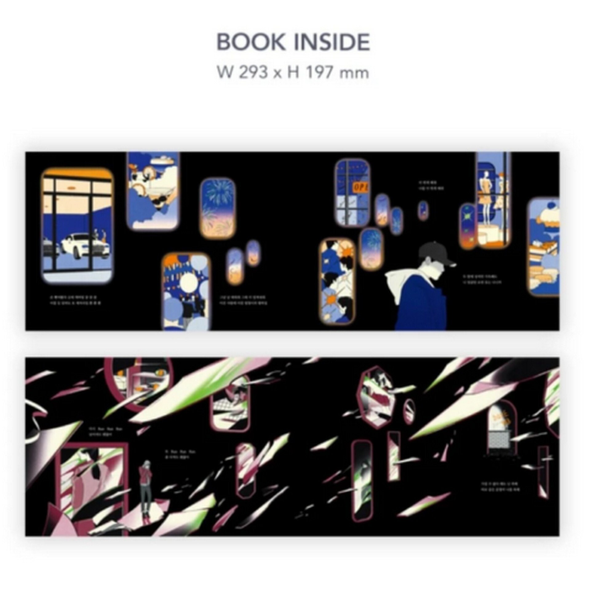BTS Graphic Lyrics Series Special Package With Free Gifts - Etsy