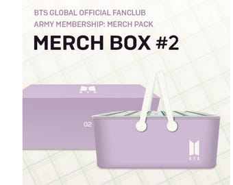 BTS Global Official Fanclub ARMY Membership Merch Box #2 - Etsy Israel