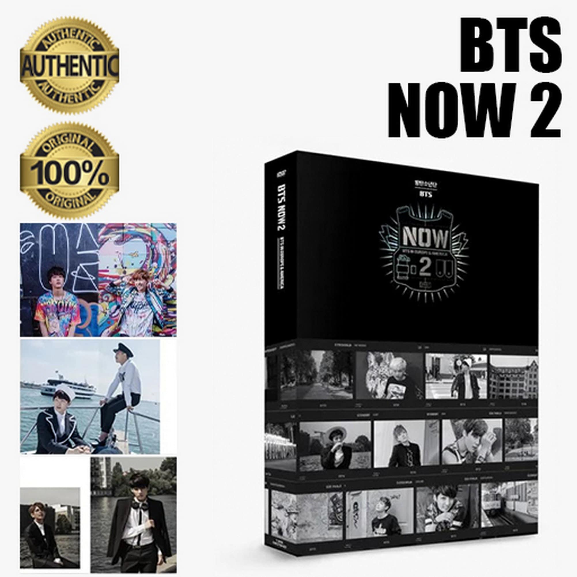 BTS NOW2 写真集+DVD ブックマーク：V【付属品完品】-