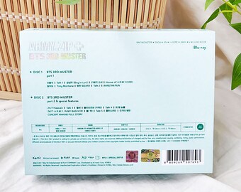 BTS 3RD Muster Army.zip+ Bluray DISC Full Package | Bts BT21 Line