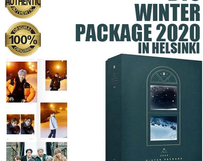 BTS Opened 2020 Winter Package Open with Member Mini Photobook Free FeDex Fast & Safe Shipping