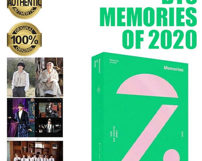 BTS Memories 2020 DVD Book Full Set with Free Gifts