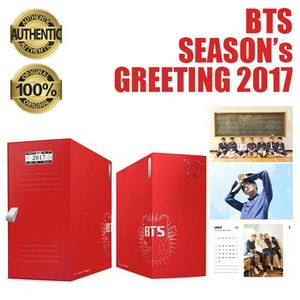 BTS Seizoensgroeten 2017 Volledig KPOP-pakket met gratis cadeau