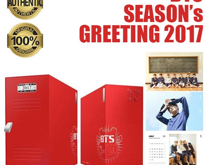 BTS 2017 Season's Greetings Full Package KPOP with Free Gift