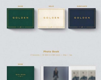 Jung Kook (BTS) 'golden' (set) + 'GOLDEN' (weverse Albums Ver
