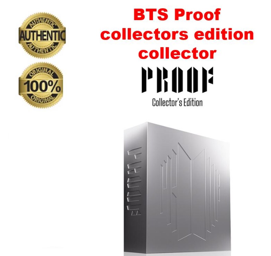 BTS Opened Proof Collectors Edition Collector Best Condition