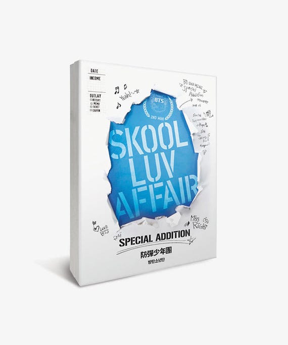 BTS Skool Luv Affair Special Edition Full Package, Limited Kpop