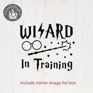 Wizard in training SVG, cricut silhouette SVG clipart, cutting file
