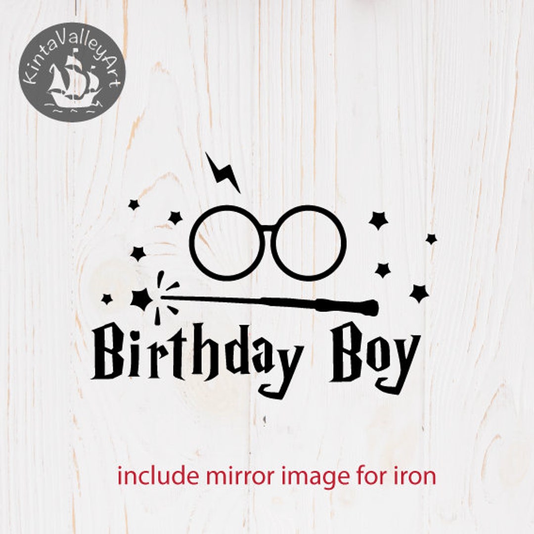 Birthday Boy SVG, Cricut Silhouette SVG Clipart, Cutting File - Etsy
