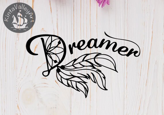 Download Dreamer Svg Cricut Silhouette Svg Clipart Cutting File Etsy