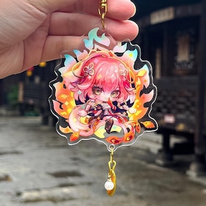 Changli Keychain - Wuthering Waves Fanmade