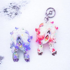 Poke - Hisui Zoroark Dangling Claw Acrylic Charm | Scarlet and Violet, Legend Arceus, Zorua, Hisui Zorua, Hisuian Claws PKM PKMN