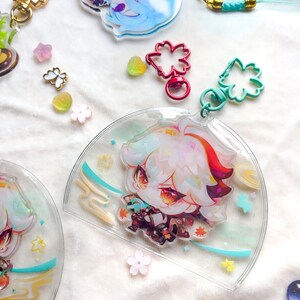 Kazuha Acrylic PVC Keychain Charm - Genshin Impact [fanmade] , Kazuha ...