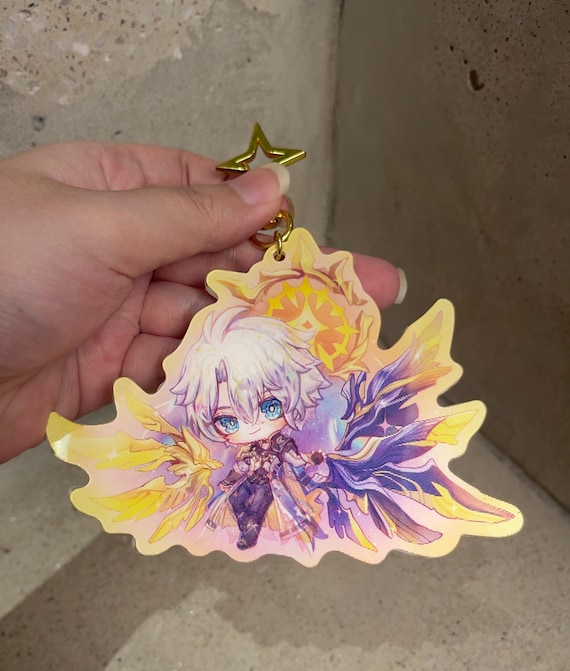 Phainon: Phainon Ultimate Form, Khaslana Acrylic Keychain- Honkai