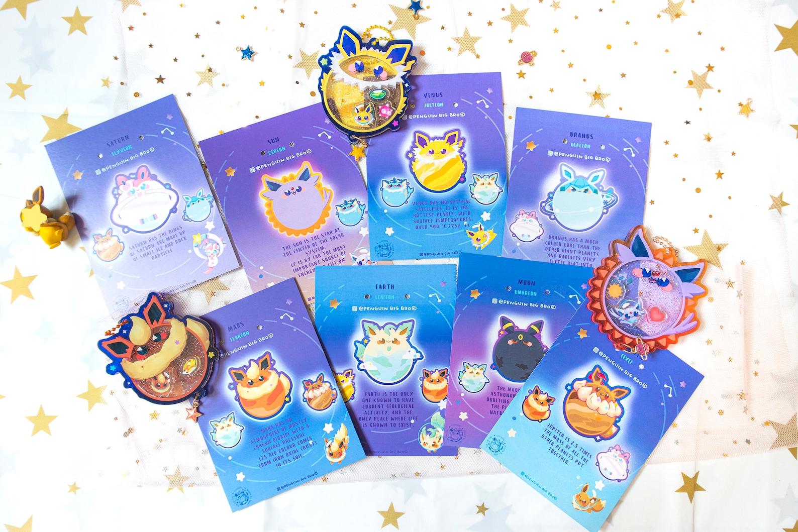ポケモン Snowseason アクリルチャーム グレイシア ニンフィア