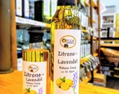 Lemon lavender balm vinegar, about 3 acidity, very mild