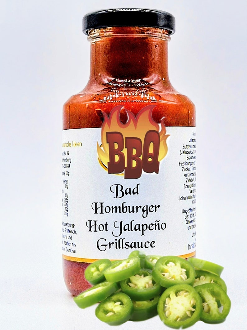 Hot Jalapeno Grillsauce sehr scharf Bild 2