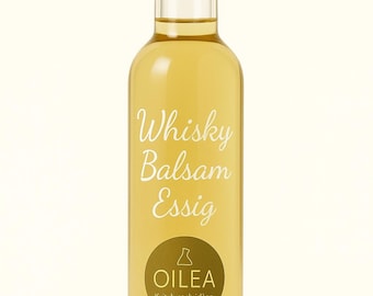 Whisky Balsam Essig - Feine Essigspezialität mit Whisky-Aroma | Veredelt Salate & Grillgerichte